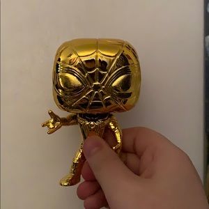 Chrome Iron-Spider Funko POP